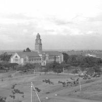 aerial view 1950